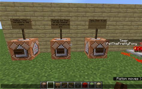 How To Make A Timer In Minecraft With Command Blocks