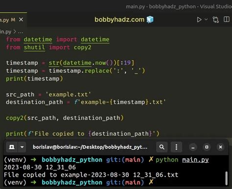 How To Make A Timestamp In Python