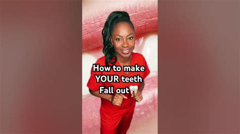 How To Make A Tooth Fall Out