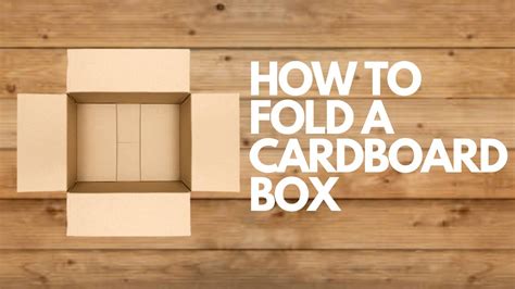 How To Make A Top For A Cardboard Box