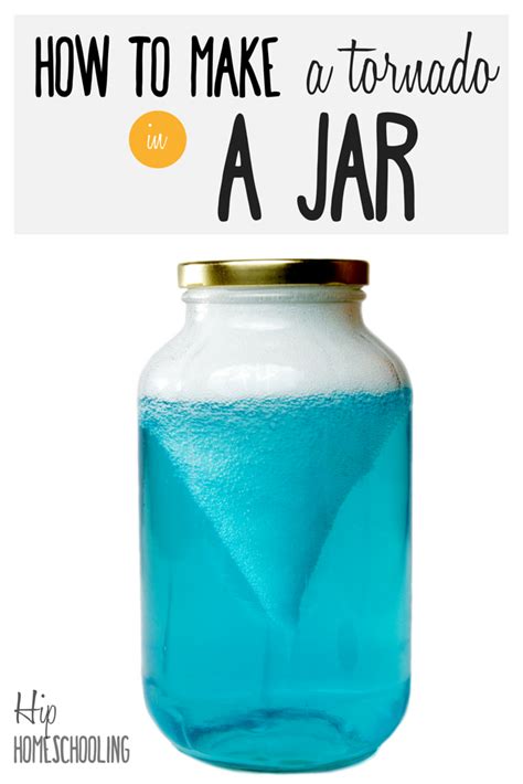 how to make a tornado in a jar