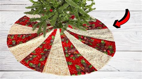 How To Make A Tree Skirt Pattern