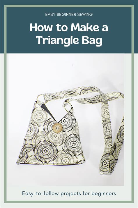 How To Make A Triangle Bag