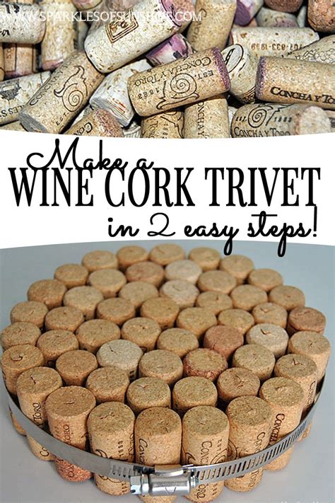 How To Make A Trivet Using Wine Corks
