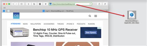 how to make a url shortcut on mac
