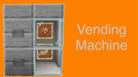 How To Make A Vending Machine In Minecraft Without Command Blocks