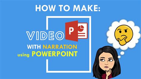 How To Make A Video Of A Powerpoint Presentation With Narration