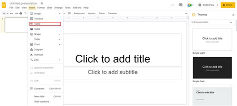 How To Make A Video With Google Slides And Audio