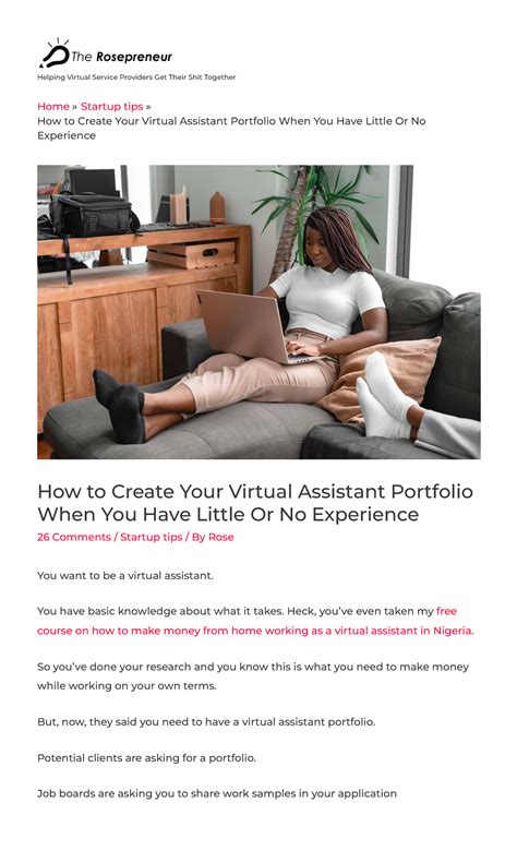 How To Make A Virtual Portfolio