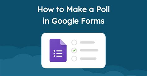 how to make a voting poll on google docs
