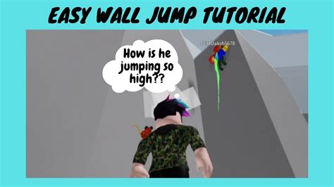 How To Make A Wall Jump In Roblox