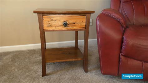 How To Make A Walnut End Table