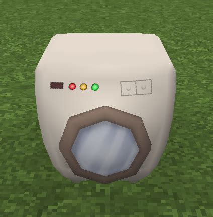 How To Make A Washing Machine In Pixelmon