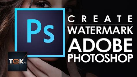 how to make a watermark in photoshop express