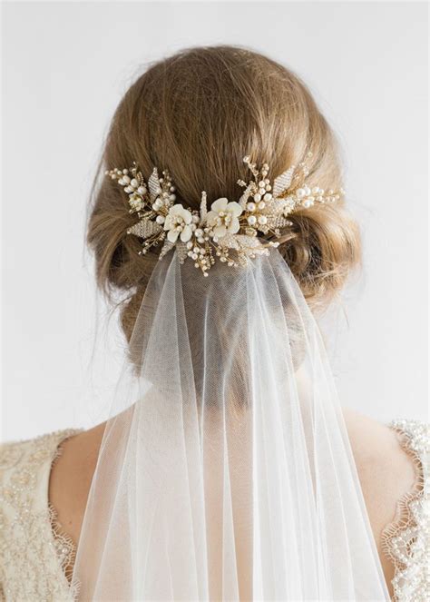  79 Stylish And Chic How To Make A Wedding Hair Comb For New Style