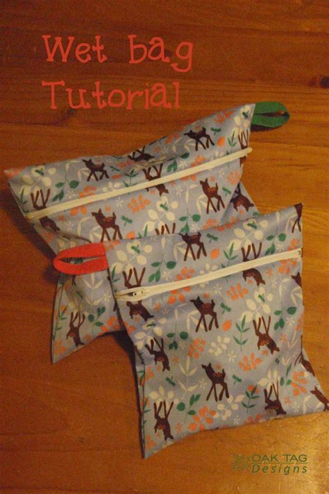 How To Make A Wet Bag Tutorial
