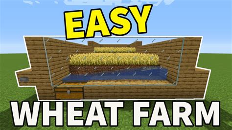 How To Make A Wheat Farm In Minecraft Java