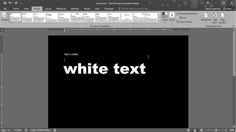 How To Make A White Background In Word