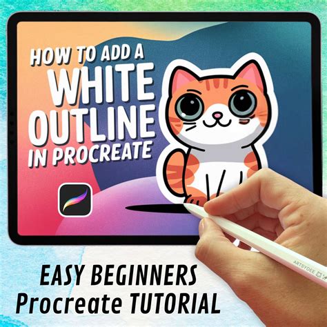 How To Make A White Outline In Procreate