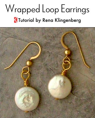 How To Make A Wire Loop For Earrings
