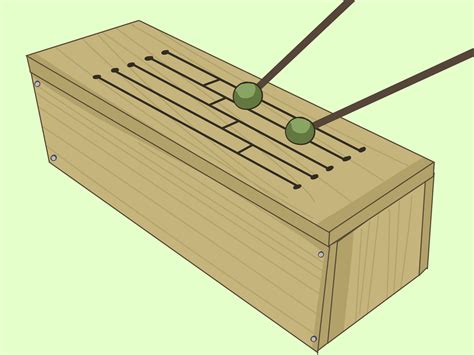 how to make a wooden tongue drum