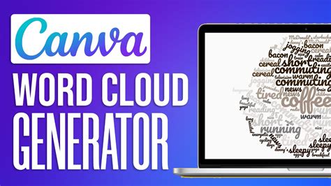 how to make a word cloud in canva