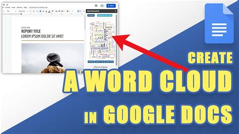 how to make a word cloud in google sheets