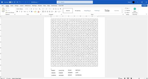 Free Word Search Puzzle Maker 1.0 Download, Review, Screenshots