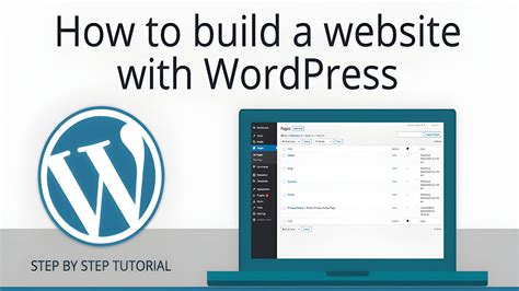 how to make a wordpress website tutorial for beginners