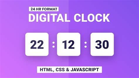 How To Make A Working Clock In Html