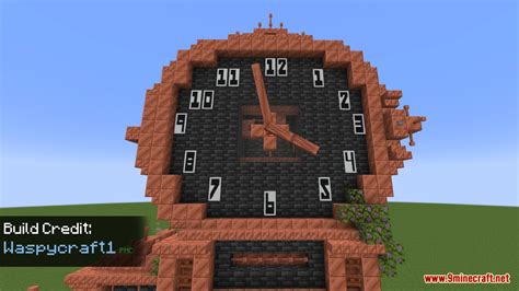 How To Make A Working Clock In Minecraft