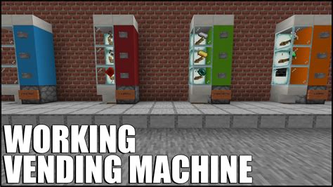 How To Make A Working Machine In Minecraft