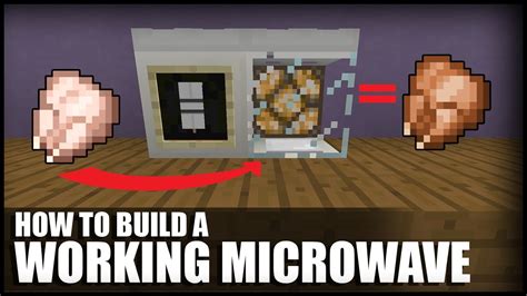 How To Make A Working Microwave In Minecraft Magma