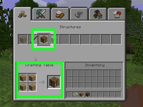 How To Make A Working Table In Minecraft