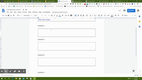 how to make a worksheet on google docs