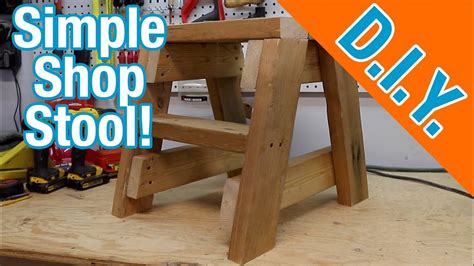 How To Make A Workshop Stool