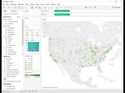 how to make a zip code map in tableau