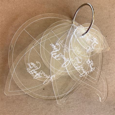 Acrylic Templates Andrie Designs
