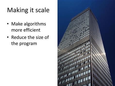 how to make algorithms more efficient