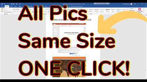 how to make all pages the same in word