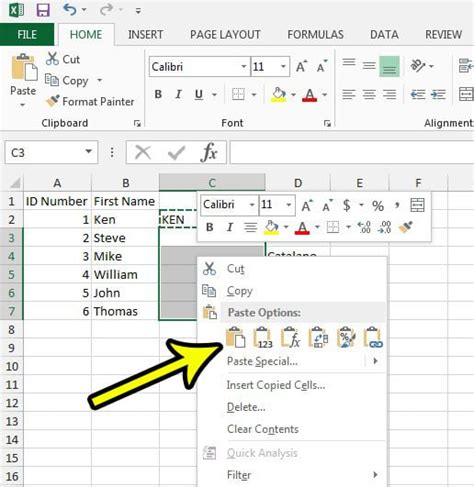 how to make all text in excel capitals