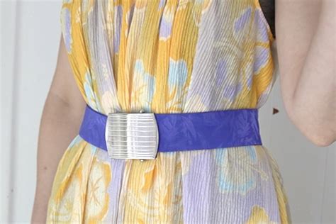 How To Make An Adjustable Elastic Belt