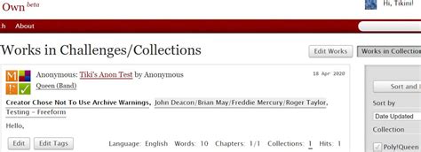 how to make an anonymous collection on ao3