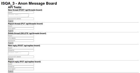 How To Make An Anonymous Message Board