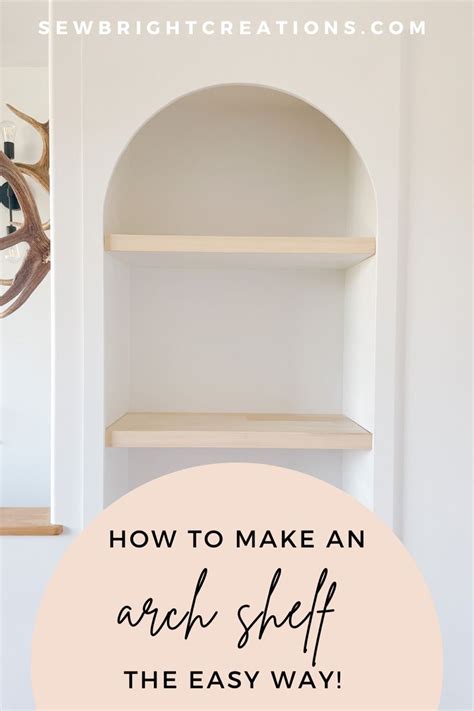How To Make An Arched Shelf