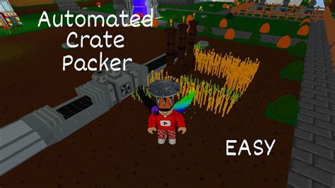How To Make An Automatic Crate Packer In Islands Roblox