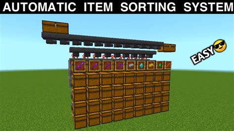 How To Make An Automatic Sorting System In Minecraft Mumbo Jumbo