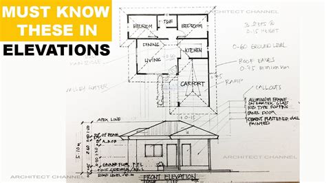 how to make an elevation from a floor plan