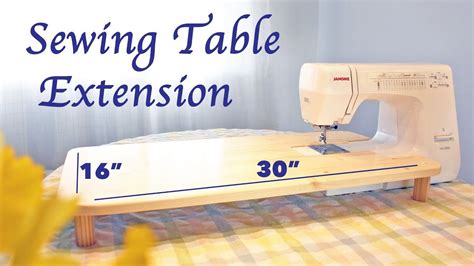 How To Make An Extension For A Table