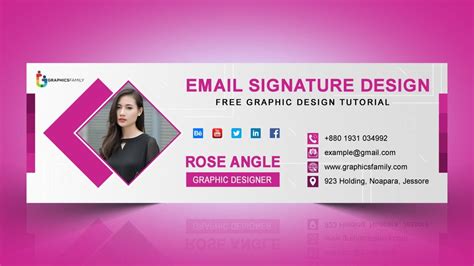 Clickable HTML Email Signature Template Design by Designblast on Dribbble